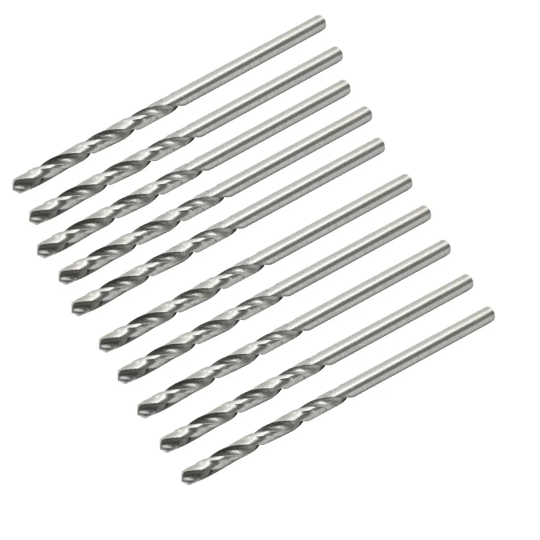 

UXCELL High Speed Steel 2.3Mm Dia Split Point 55Mm Long Twist Drill Bits 10 Pcs bit | drill | twist