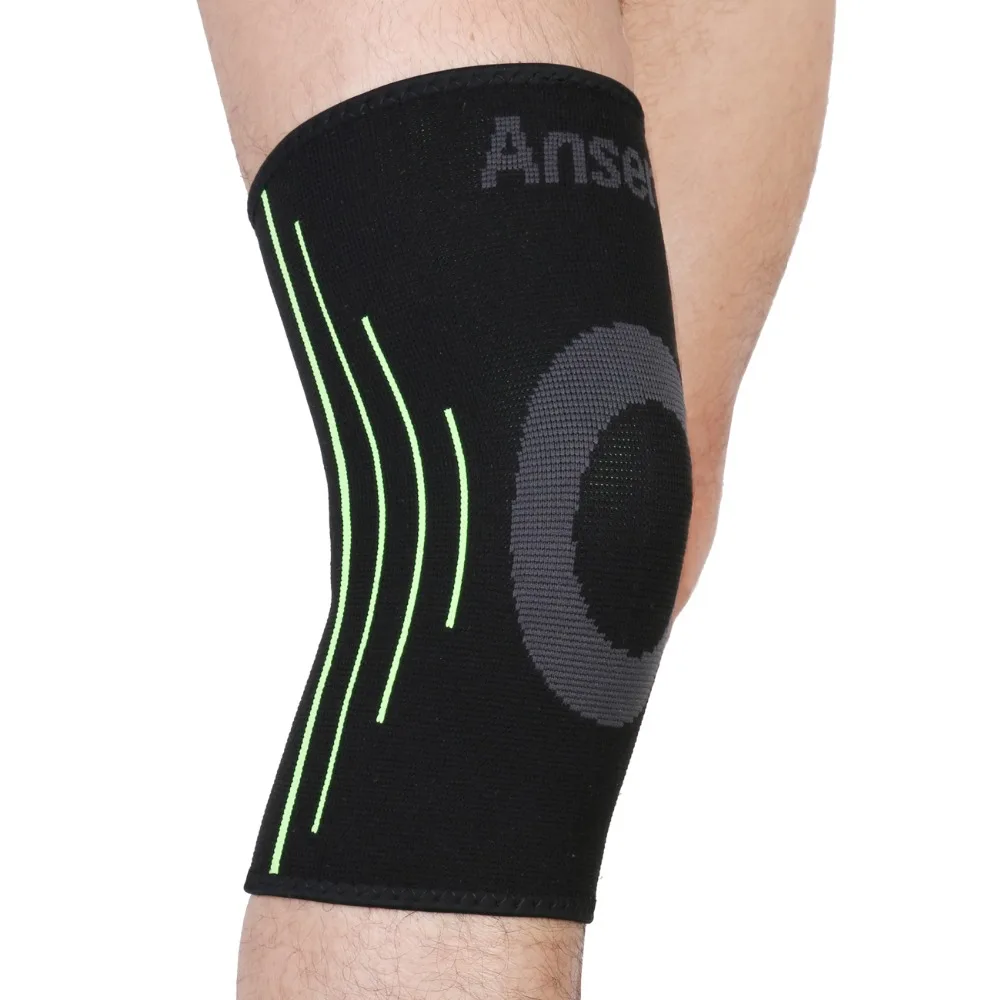 2PCS Elastic Sports Leg Knee Support Brace Wrap Protector Knee Pads