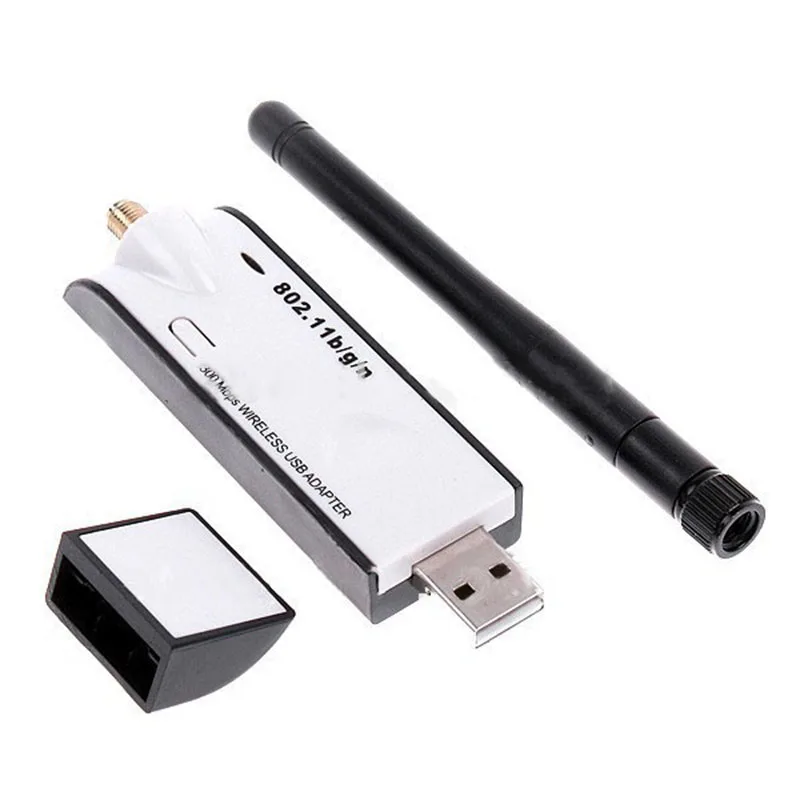 Mini 300Mbps WiFi 802.11b/g/n Network LAN Card USB Wireless Adapter
