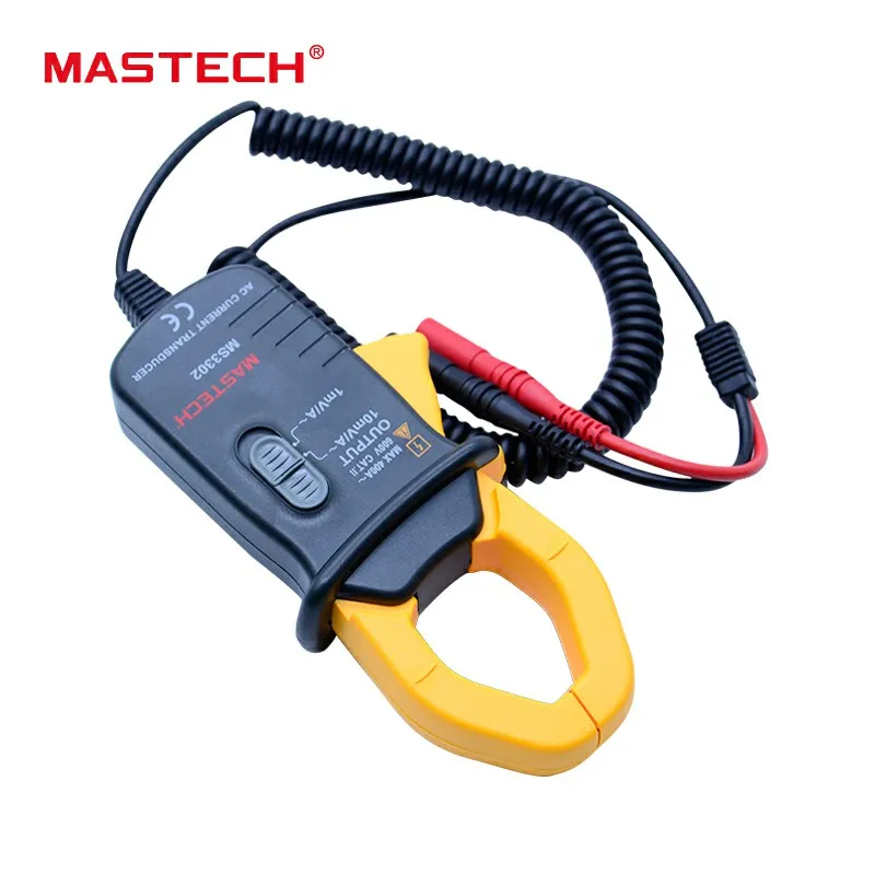 Переменный токовый преобразователь MASTECH MS3302 0.1A 400A зажим измеритель True RMS TRMS