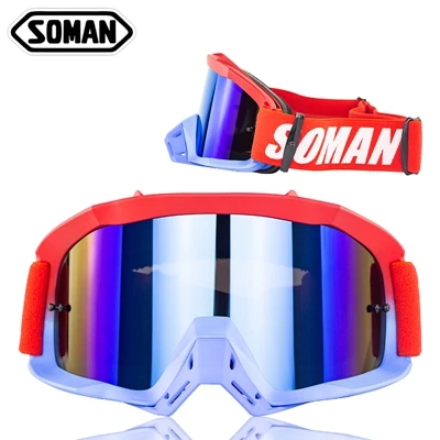 

SOMAN SM16 Motocross Off Road Goggles Dirt Bike ATV Glasses Motorcycle Cycling Goggle Moto Bike Gafas Ski glasses