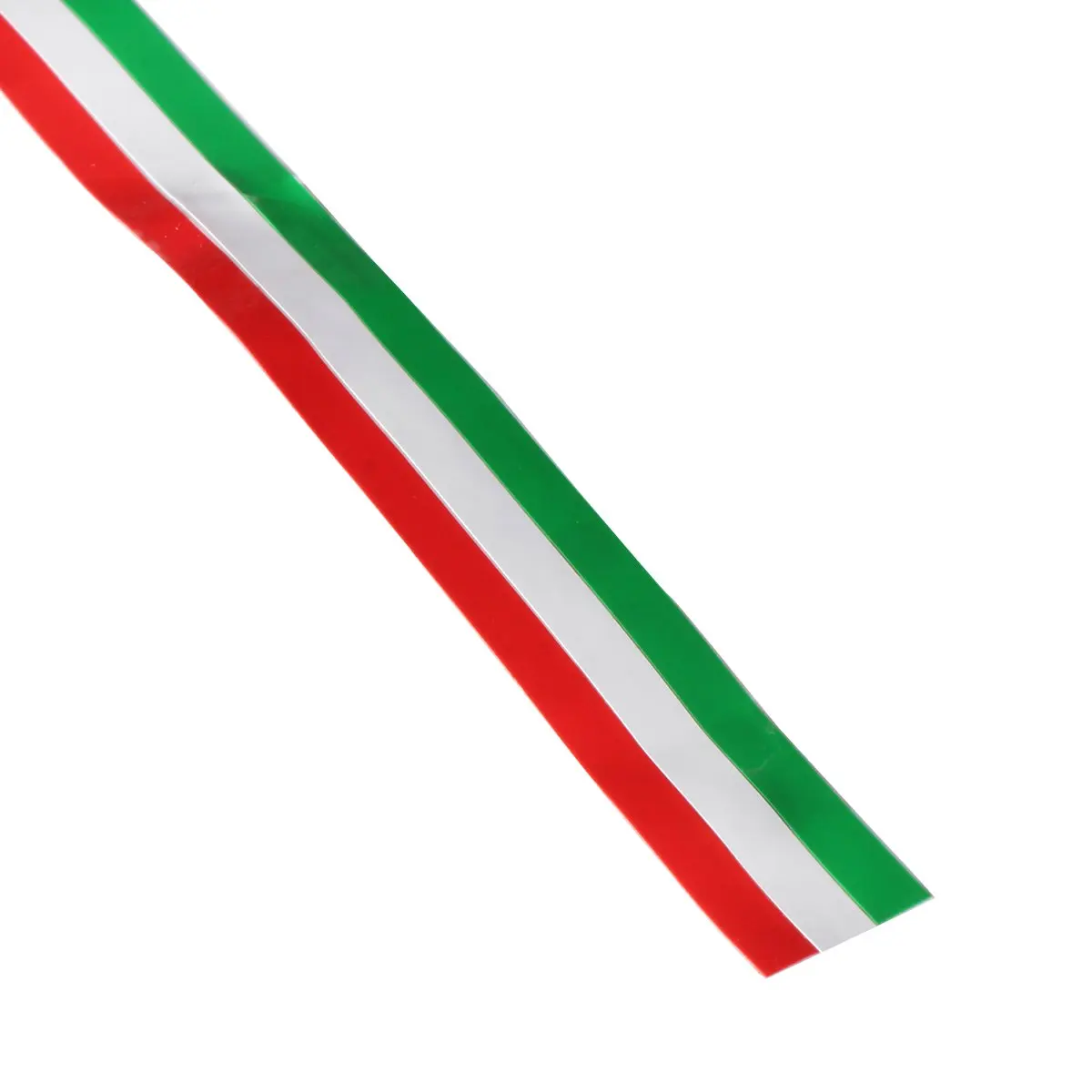 40x1 2 см ПВХ итальянский длинный флаг наклейка полоса значок яркий цвет|flag sticker|italy