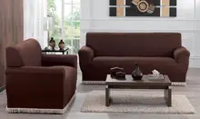 Livraison Gratuite Nouvelle Arrivée Tricoté Extensible Canapé Couvre/Housses, fait de 95% Polyester et 5% Spandex Tissu-Trois siège