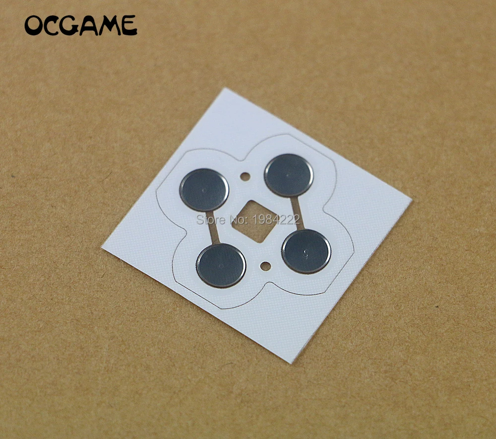 OCGAME 10 шт./лот для нового контроллера 3DS D Pad металлическая купольная печатная плата