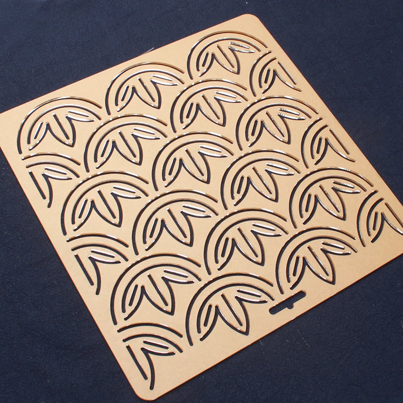 

Bamboo coherence transparent 20*20cm costura Embroidery drawing line quilting template, patchwork accessories plotting board