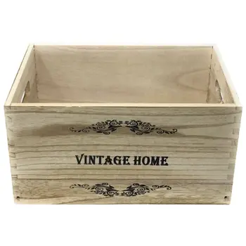 

Vintage style wooden cash box