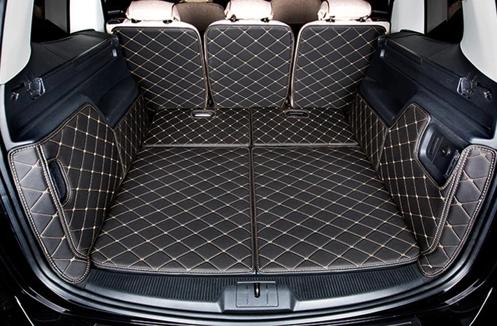 

Good quality! Special car trunk mats for Seat ALHAMBRA 7 seats 2018-2012 waterproof cargo liner mats boot carpets,Free shipping