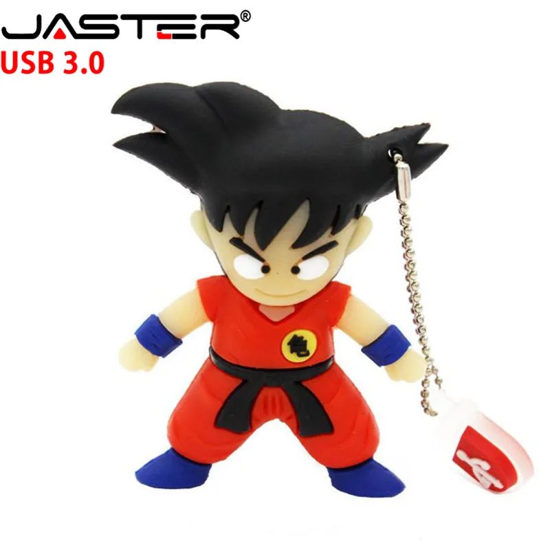 Usb флеш накопитель JASTER goku 4 ГБ 64 16 32 с мультяшным драконом|USB флэш-накопители| |