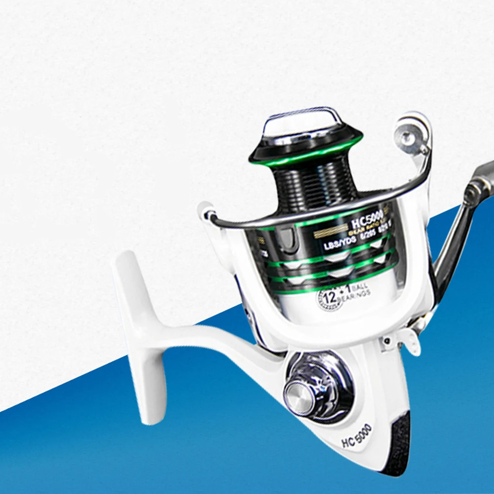 

Folding rocker Spinning Fishing Reel 12BB + 1 Bearing Ball Professional Metal Left/Right Hand Fishing Reel Wheels