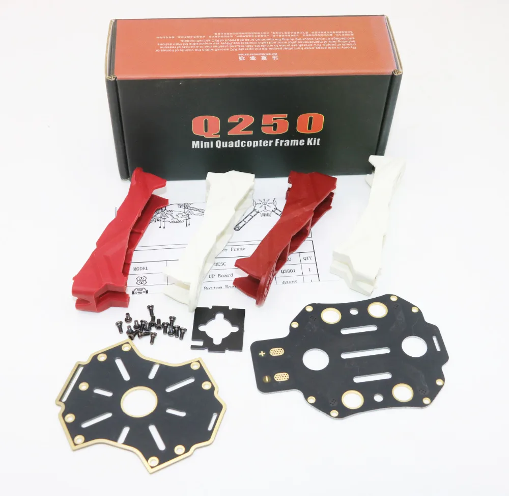 

FPV frame Q250/ Q380 250MM 380MM PCB board Alien Across RC Quadcopter Frame High-strength Lightweight DIY Multirotor FPV Drone