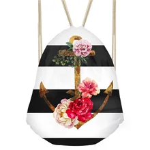 Noisy Designs Dropshipping 2018 Women Drawstring Bag Mini Backpack for Teenager Rucksack Drawstring Storage Bags Beach Bags