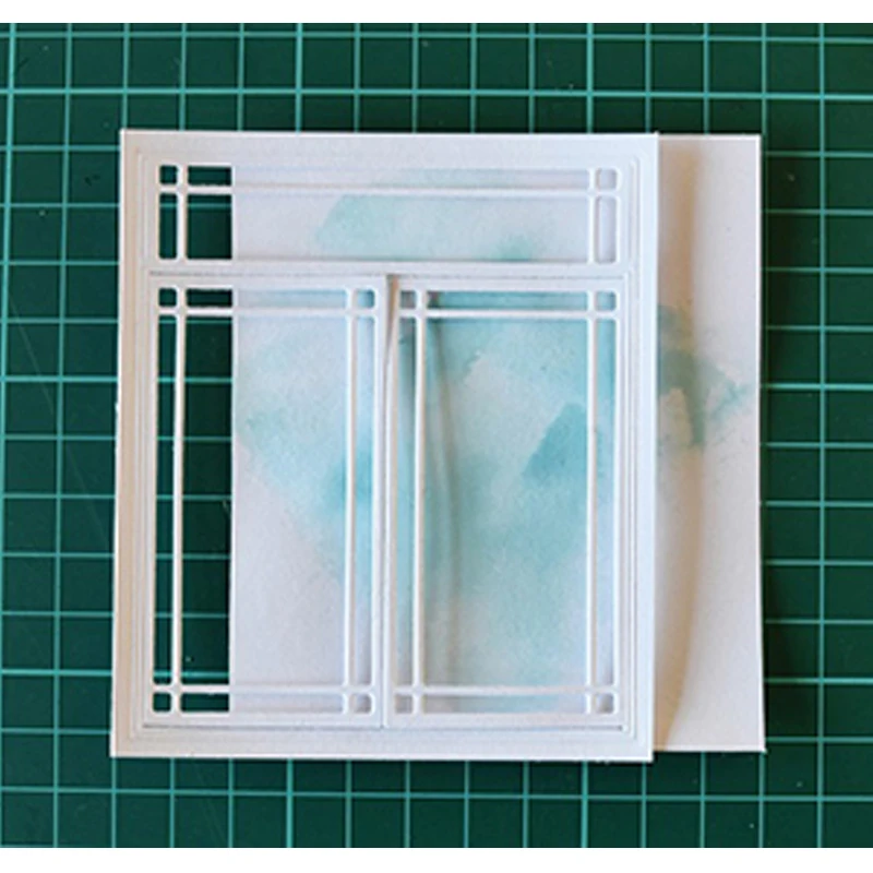 Window Curtain Sets Metal Cutting Dies Stencil For DIY Scrapbooking Decorative Embossing Suit Paper Card Die Cutting Template