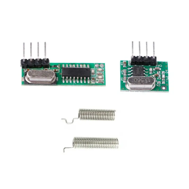 

1 Set 433Mhz Superheterodyne RF Receiver Transmitter Module Kit With 2 Antennas For Arduino/ARM/MCU