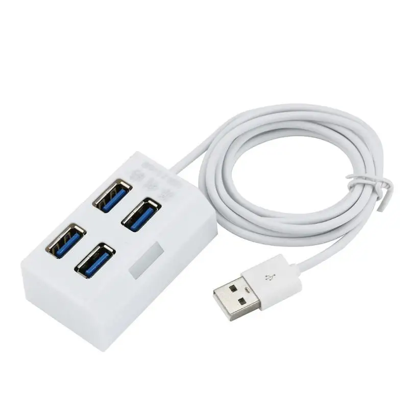 HIPERDEAL трапециевидный высокоскоростной 4 порта USB 3 0 концентратор для ПК