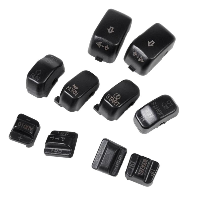 

Motorcycle Accessories 10Pcs Replacement Housing Switch Cap Button Cover For Harley Softail Dyna Springer Road King Heritage N