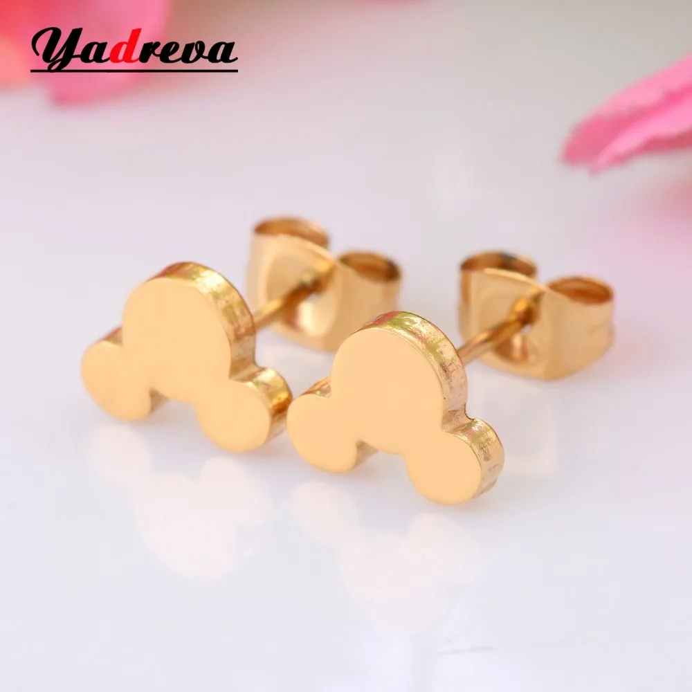 waterproof gold stud earrings