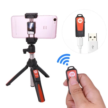

Handheld Tripod Selfie Stick 3 in 1 Bluetooth Extendable Monopod Selfie Stick Tripod for iPhone 8 for Samsung Gopro 4 5