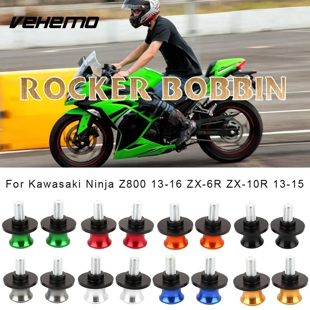 

Vehemo Aluminium Swingarm Slider Screw Slider Swingarm Spool Slider Premium Motorbike Swingarm Spool Stand Durable Replacement