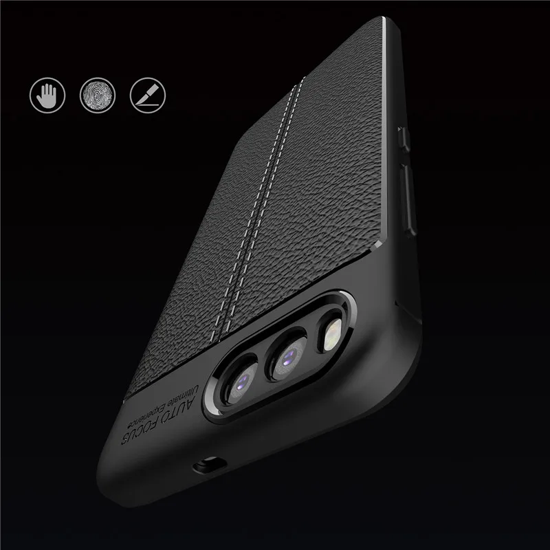 Чехол для Xiaomi Mi Note 3 роскошные противоударные мягкие ТПУ кожаные дизайнерские