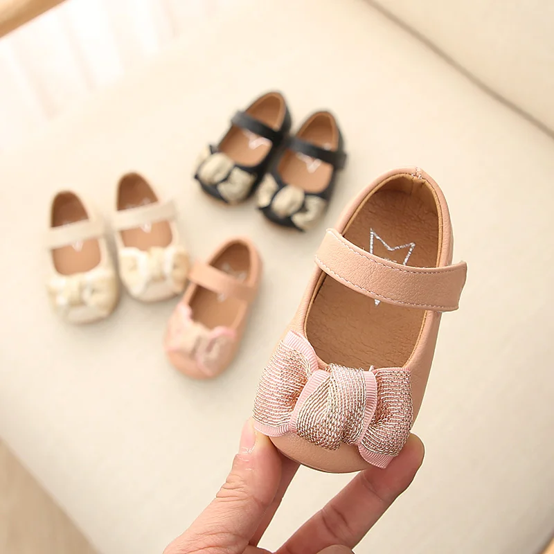 2019 spring new baby girl shoes leopard cute princess 0 1 years old