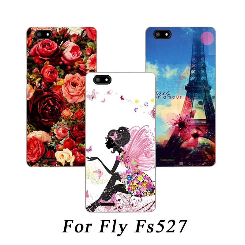 

High Quality Patterns TPU SOFT Silicone Printed case For Fly Nimbus 17 FS527 Painting phone case For Fly FS527 fs 527 back cover