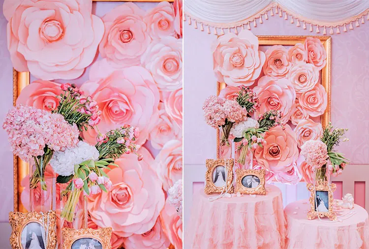 21 шт. гигантская бумага набор цветов, большой цветок, большой бумажный цветок для фон свадебного торжества цветок стены фон украшения