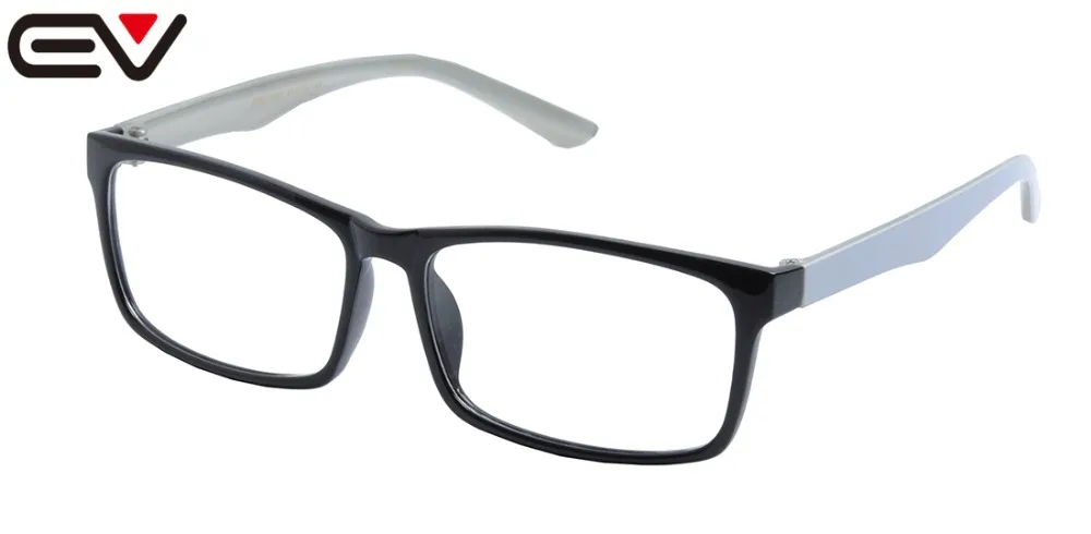 EV prescription oversized eyeglasses Square Clear Lens Optical Eye ... Big Frame Prescription Glasses