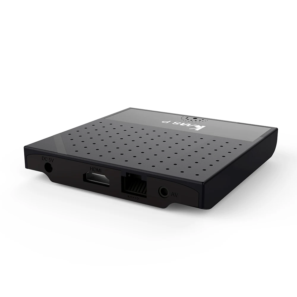 KM8 P Amlogic S912 Octa Core Smart 4K HD TV Box Android 7.1 2GB 16GB with 2.4G WiFi Skype Netflix IR remote controller for IPTV