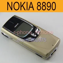 NOKIA мобильный телефон 8890 разблокированный GSM классический слайдер 8890 телефон+ батарея+ зарядное устройство+ подарок