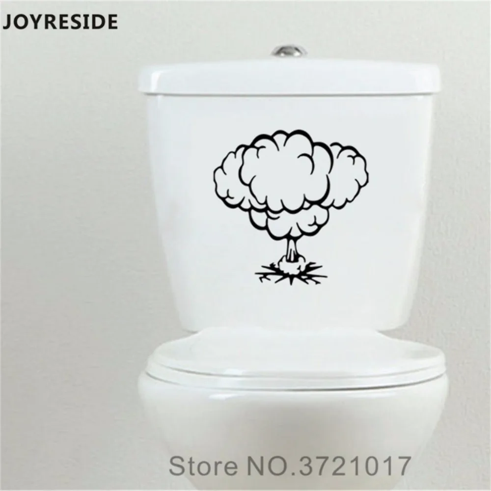 Виниловая наклейка на сиденье унитаза в ванную комнату|sticker decoration|vinyl stickersdiy decoration