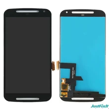 Для Motorola MOTO G2 lcd XT1063 XT1064 XT1068 XT1069 lcd дисплей сенсорный экран дигитайзер с рамкой