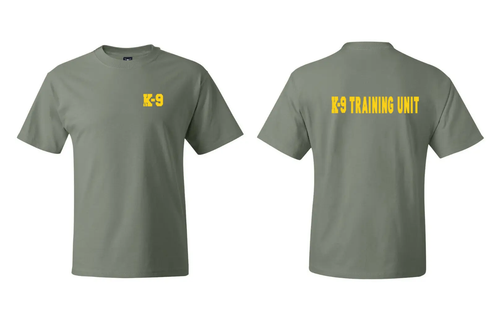 

2019 Fashion Double Side K-9 Training Unit Sheriff Police Law Enforcement Team T-Shirts Unisex Tee