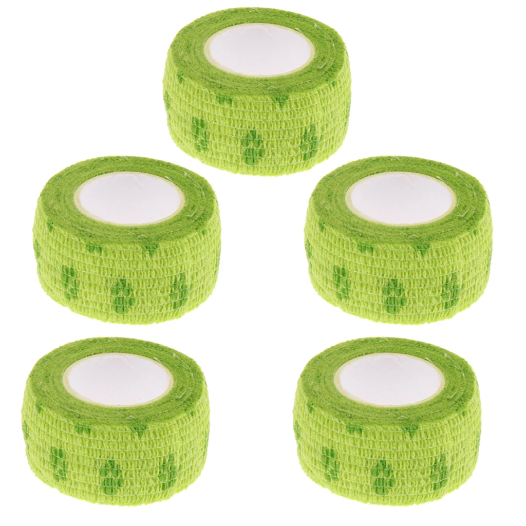 5 Pieces Non Woven Pet Dog and Cat Wound Self Adhesive Bandage Tape