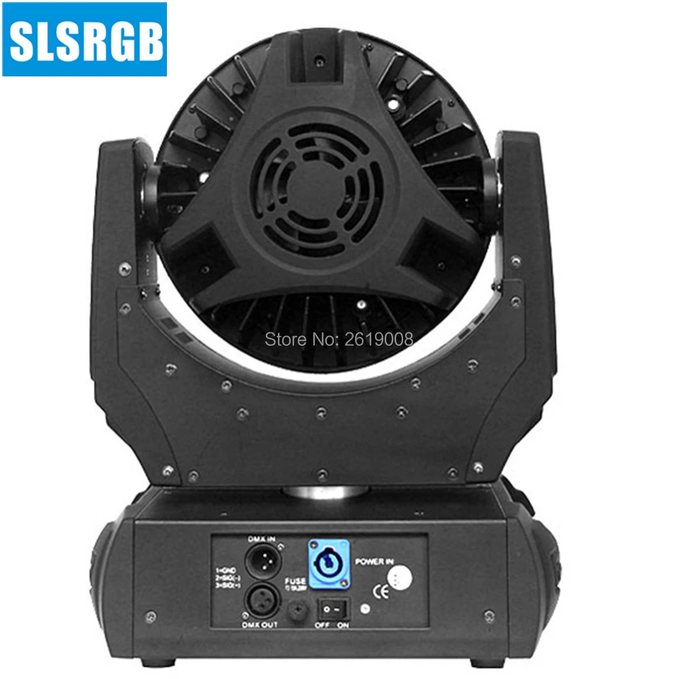 Pçs e lote com Flightcase Luz de Palco 4 108x3 w Rgbw Led Wash Moving Head Light Led Iluminação Stage Washer Dmx dj Stage Iluminação 108x3 w 3 4 pçslote com flightcase 108X3 W RGBW