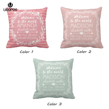 personalized baby pillow cases