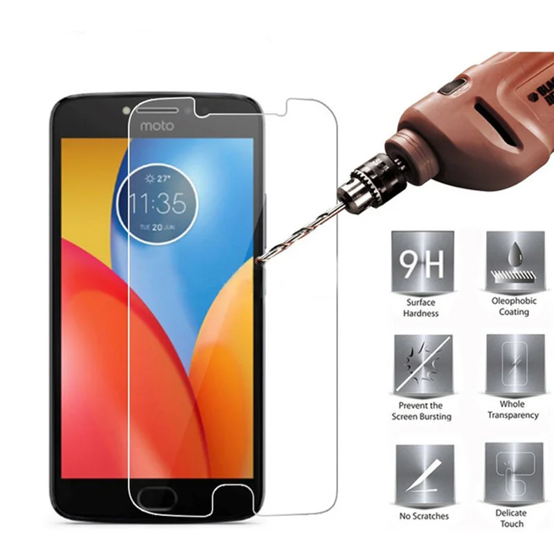 Защитное стекло закаленное для Motorola Moto E4 Plus|Защитные стёкла и плёнки| |