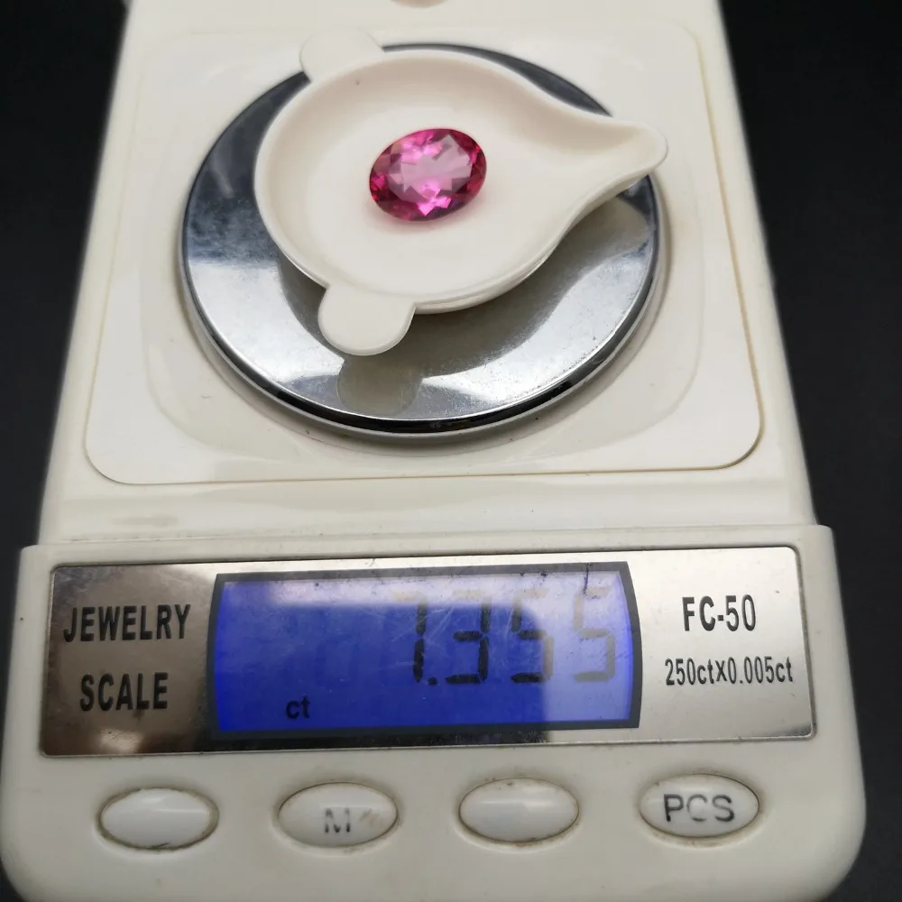 pink topaz oval 10x14-5