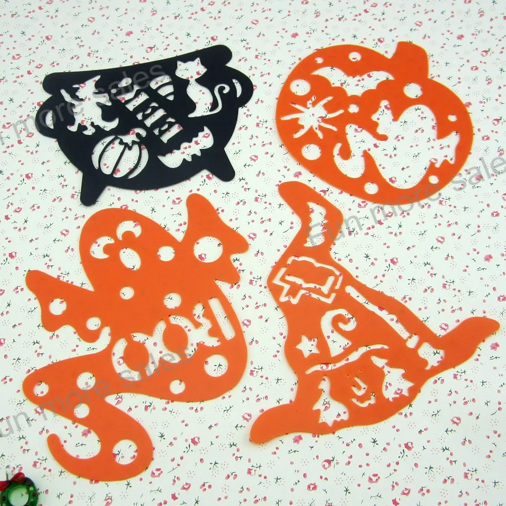 12 Дизайнов трафаретов Детские шаблоны для рисования пластиковые доски для рисования на Хэллоуин DIY Детские Горячие Обучающие игрушки 122-175 мм