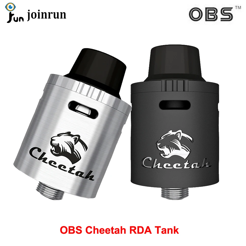 Original OBS Cheetah RDA Tank Vape Top Side Filling Tank OBS Cheetah RDA Atomizer Vaporizer Rebuildable
