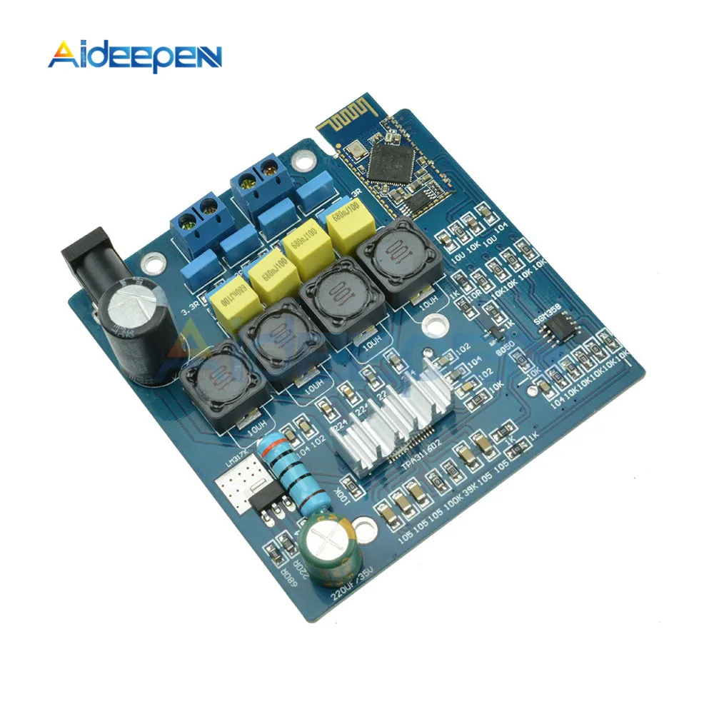 Aideep TPA3116 2*50 Вт Bluetooth 4,0 усилитель мощности плата мини цифровой усилитель плата модуль PCB DIY инструмент