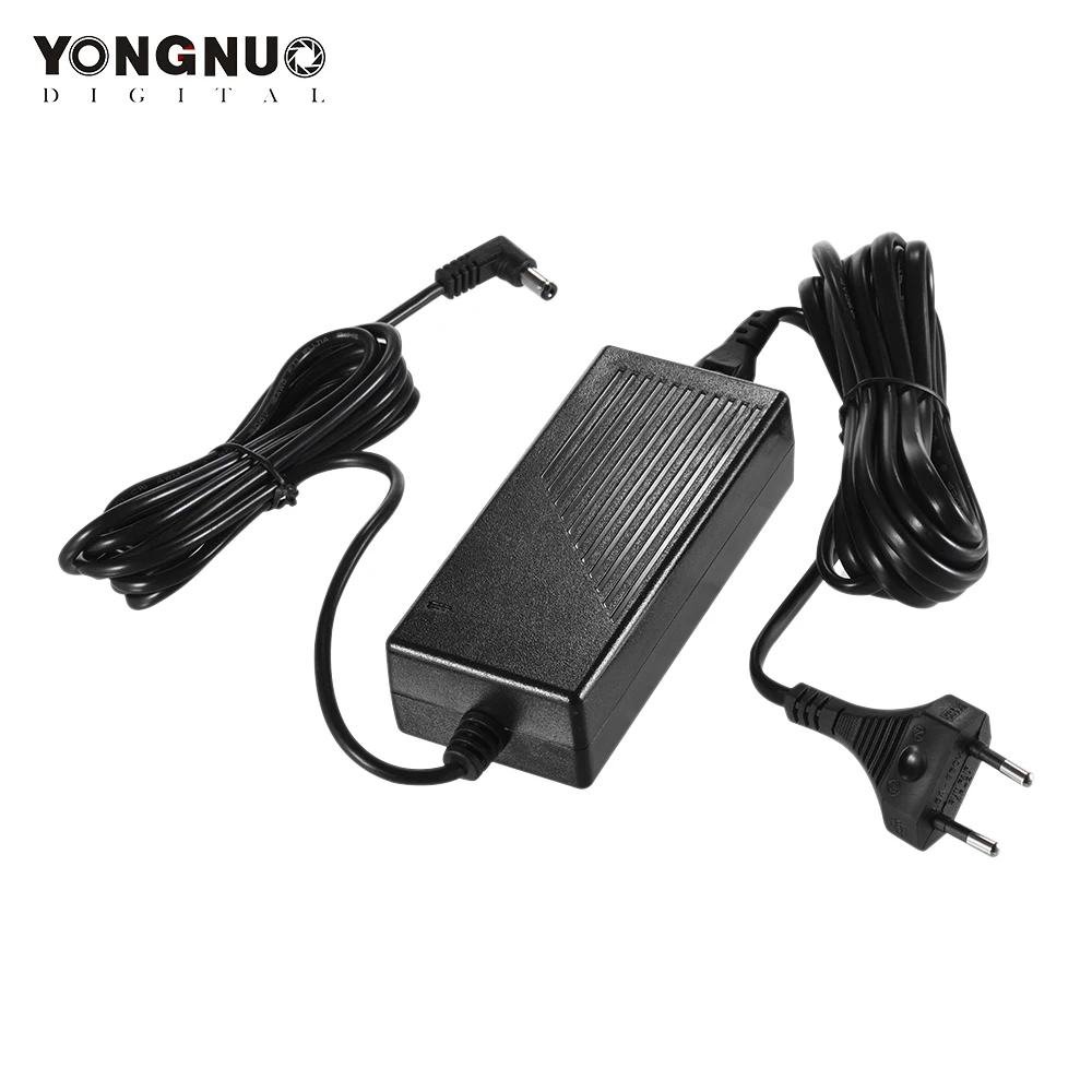 Светодиодная лампа для видеосъемки YONGNUO 12V 5A AC Мощность адаптер Зарядное
