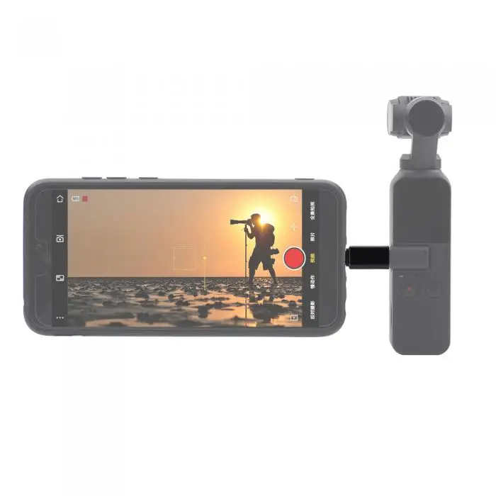 USB-C type-C к микро-usb конвертер для DJI OSMO Карманный шарнирный адаптер LSMK99