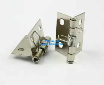

40 Small Automatic Closed Jewelry Box Hinge Spring Loaded Hinge 24mm