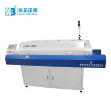 Паяльная печь для светодиодные ленты свет ZBRF830 Reflow используется оборудование для производства печатных плат