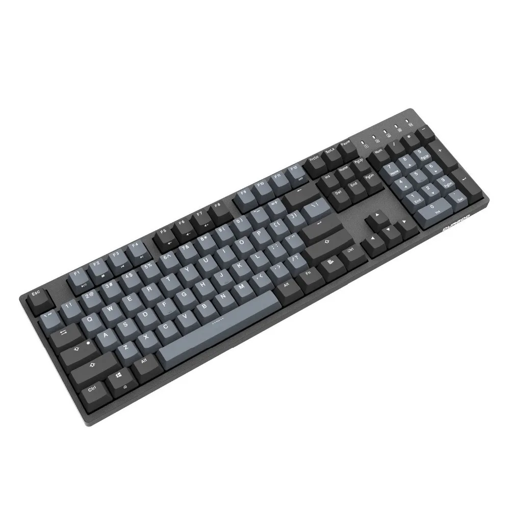 Механическая клавиатура DURGOD с 104 клавишами [вишневые переключатели] PBT двойные колпачки типа C для геймера/машиниста/офиса-qwerty-макет
