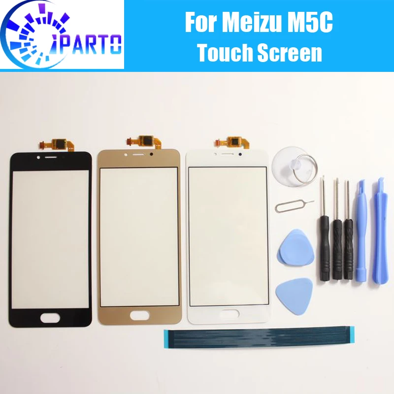 Для Meizu M5C Сенсорная панель 100% гарантия новая Оригинальная стеклянная сенсорный