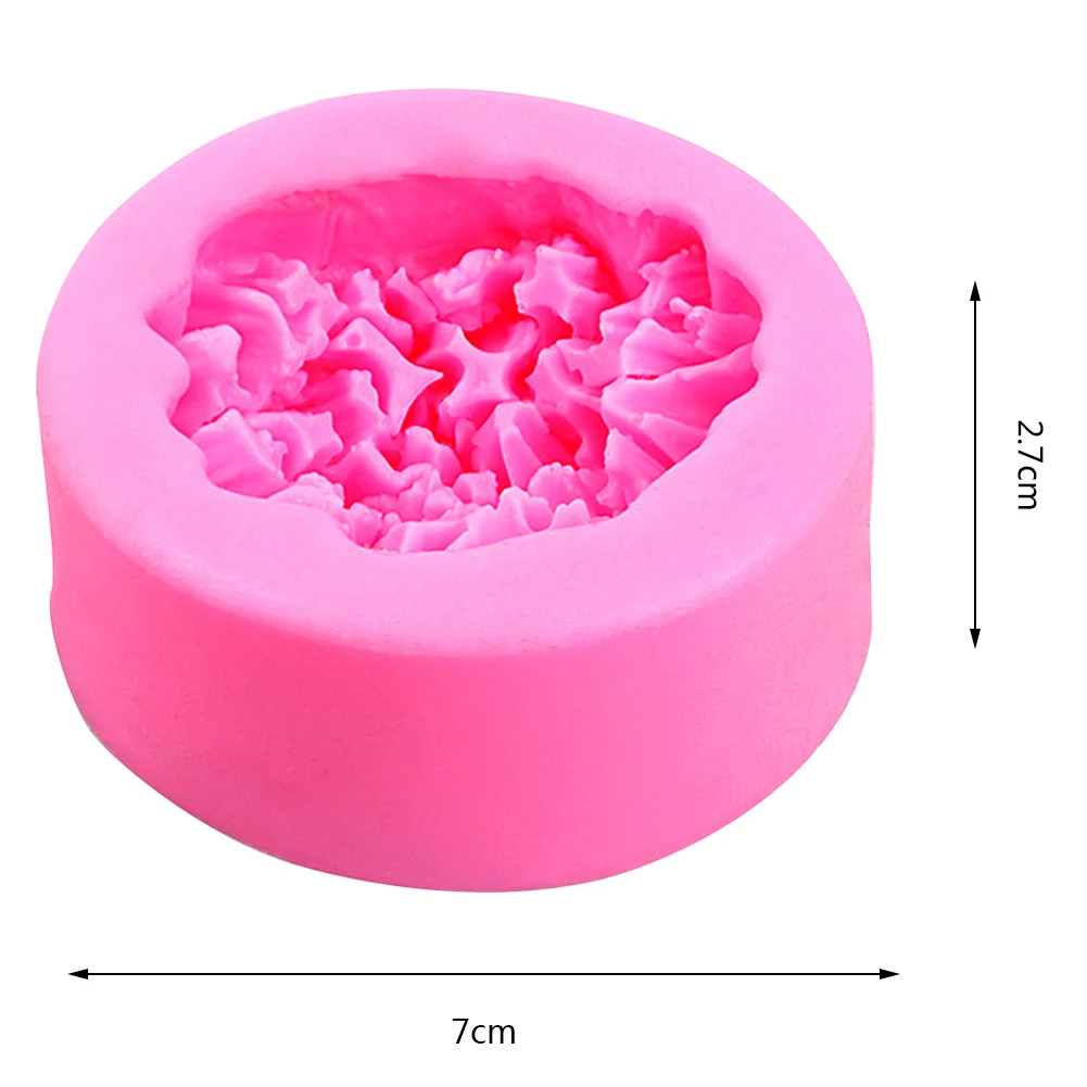 Гвоздики силиконовая формочка в виде цветов формы для торта Форма помадки украшение домашнего торта Шоколадное Мыло в виде кекса Силиконовая форма