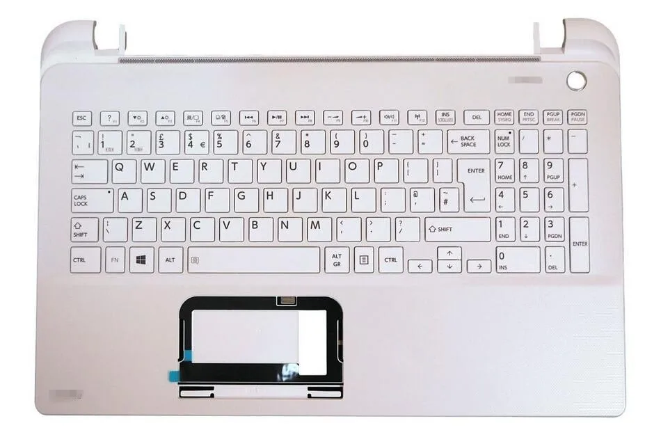 Белая клавиатура для Toshiba L50-B L50D-B L50T-B