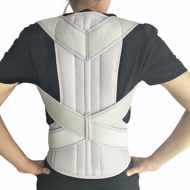 

Sport Safety Back Waist Support Belt Men Women Back Brace Adjustable Shoulder Back Posture Corrector Provides Lumbar Support