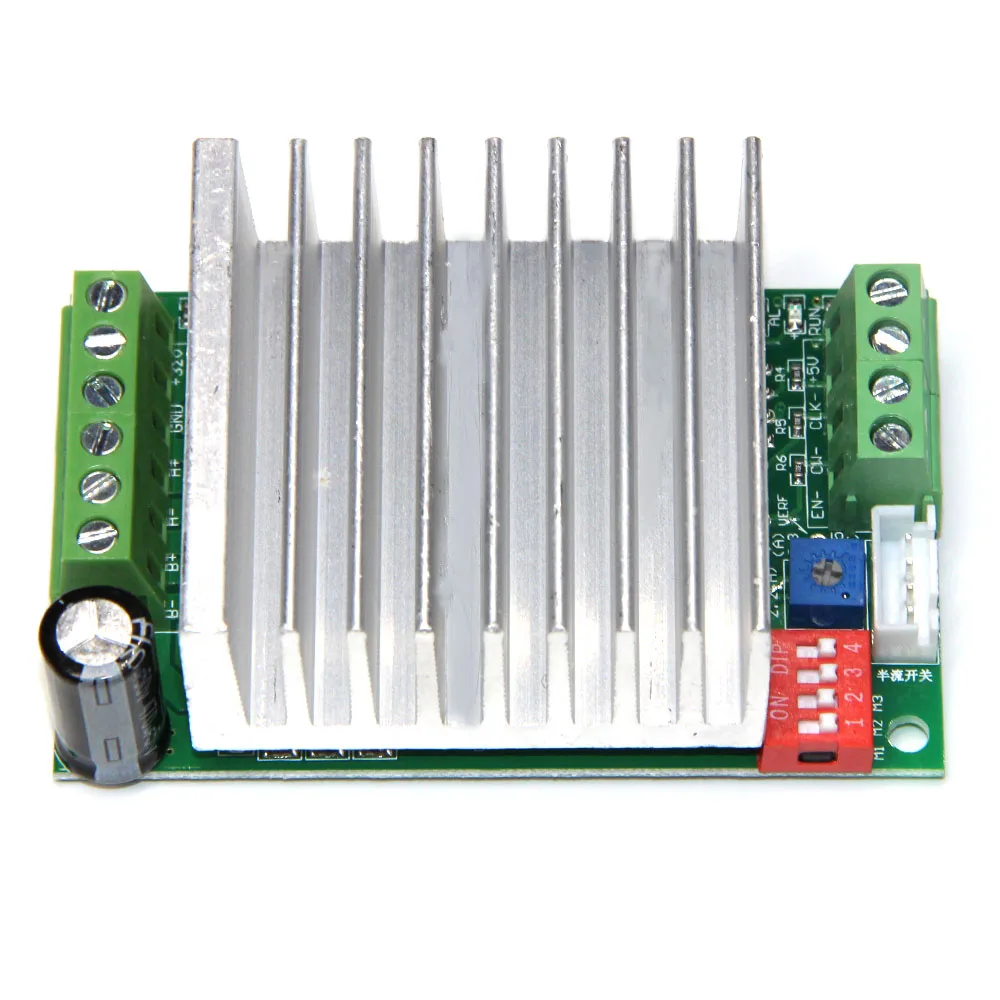 1 шт TB6600 DC12 45V две фазы Гибридный Драйвер шагового двигателя